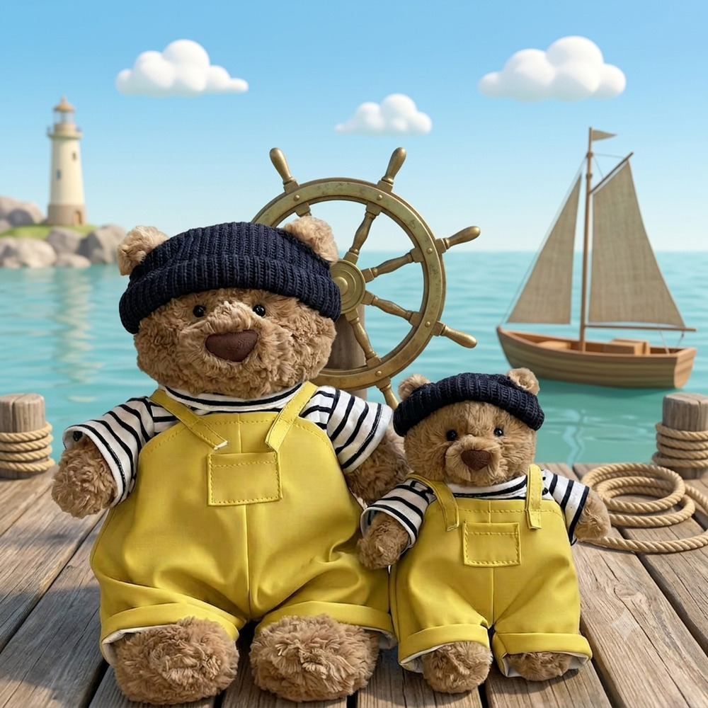 Sailor Outfit Set for Bartholomew Bear Plush | Outfit Only